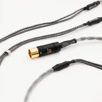 Brise Audio SHIROGANE HP Ultimate - Flagship Silber-Kopfhörerkabel