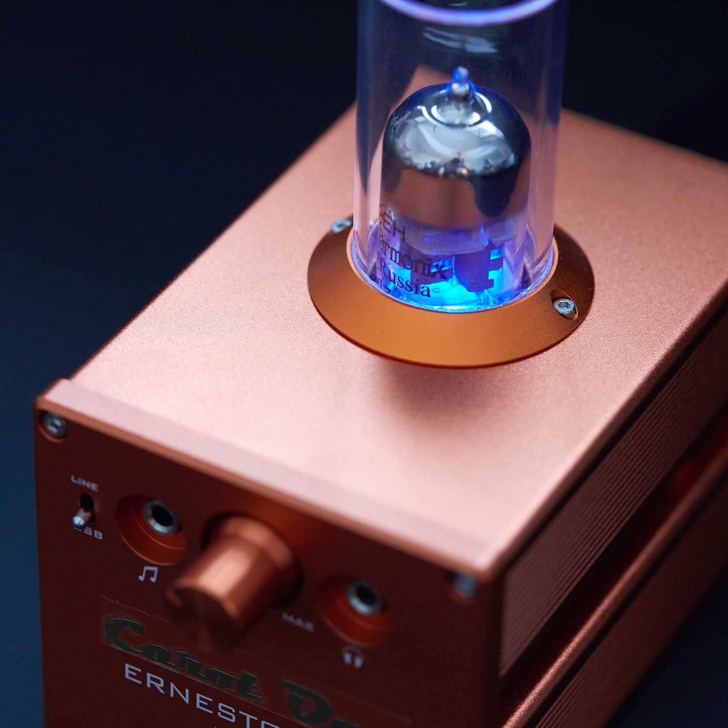 Carot One - Ernestolone tube amplifier with DAC for headphones and speakers