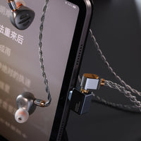 DDHifi DDHifi BC130A (Nyx) Silver Earphone Upgrade Cable with Shielding Layer