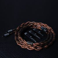 Nostalgia Audio Galadriel - 6NOCC Kupfer Kabel mit Wechselsteckern
