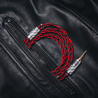 Satin Audio Gaïa II - red | black