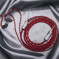 Satin Audio Gaïa II - red | black