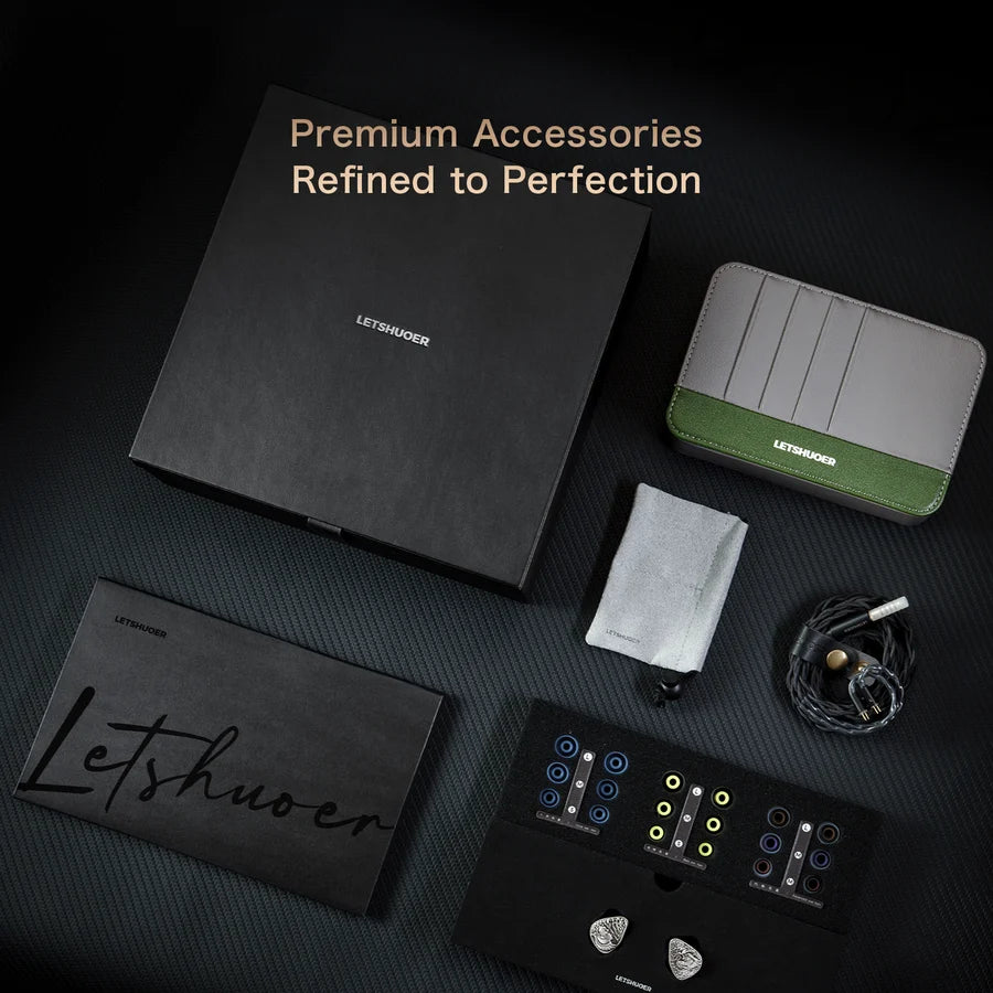 LETSHUOER SONATA - Flagship Tribrid In-Ear Monitors