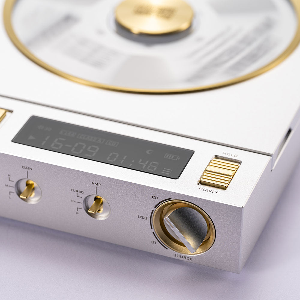 EVOAria Evo ERA – DAC/amp headphone amplifier with CD playback, USB audio & Bluetooth.