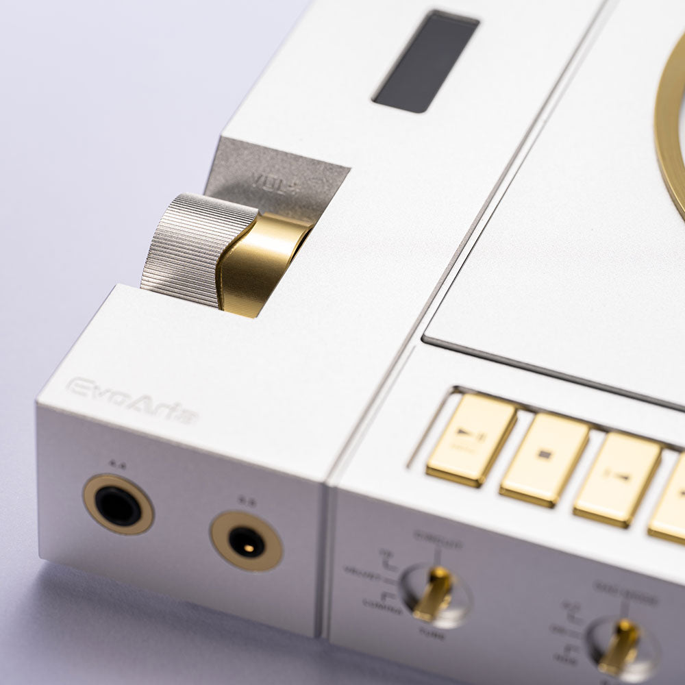 EVOAria Evo ERA – DAC/amp headphone amplifier with CD playback, USB audio & Bluetooth.