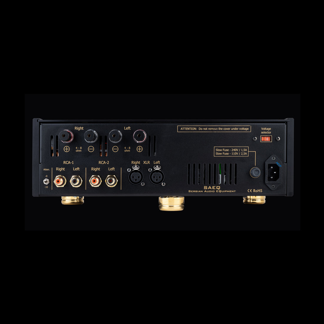 SAEQ ASTRAEUS - Referenz Hybrid-Kopfhörerverstärker