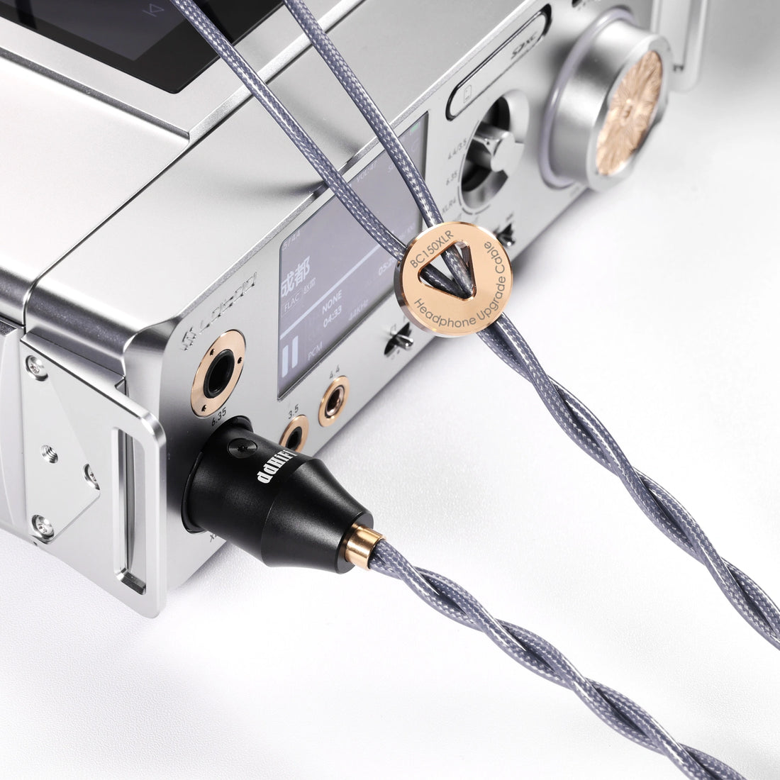 Ddhifi bc150 - cavo per cuffie argento schermato