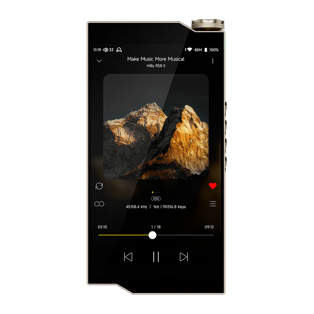 Hiby RS8 MKII - Flagship R2R DAP