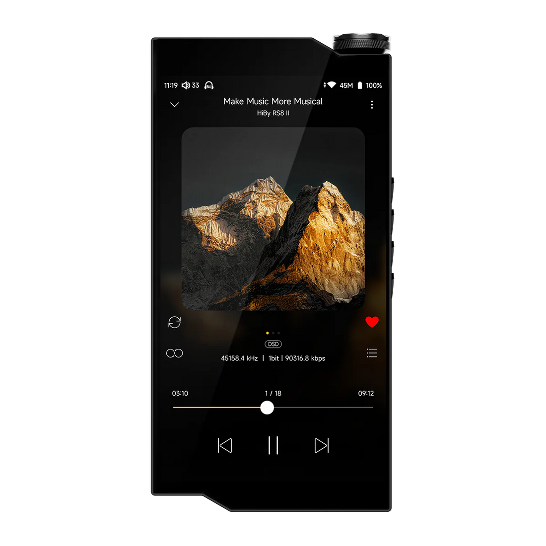 Hiby RS8 MKII - Flagship R2R DAP