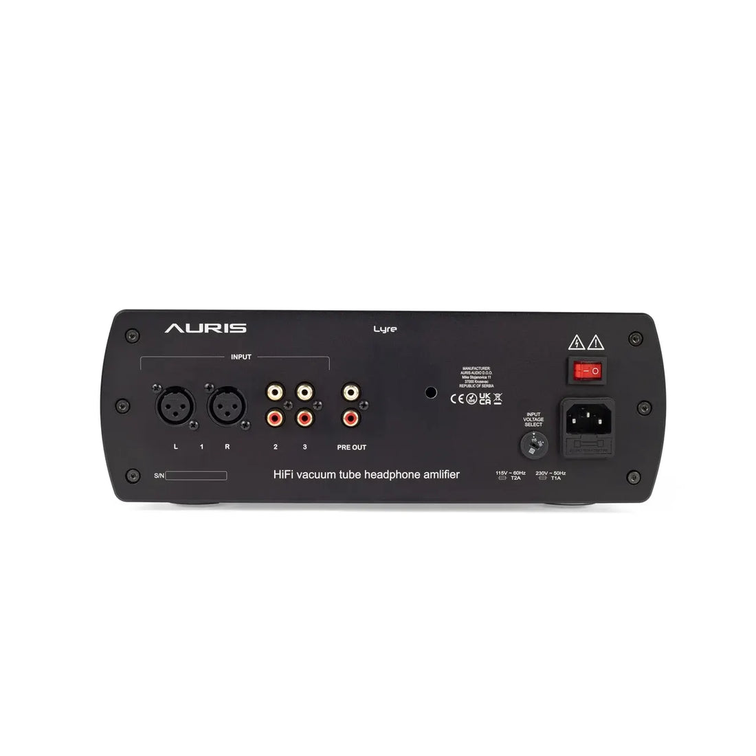 Auris Audio Headonia Lyre - Röhren-Kopfhörerverstärker
