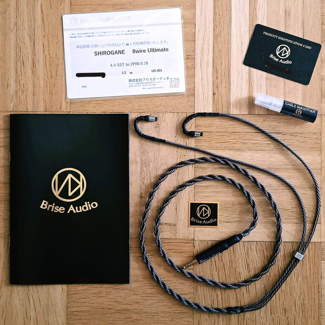 Brise Audio SHIROGANE „Ultimate“ IEM-Kabel - gebraucht