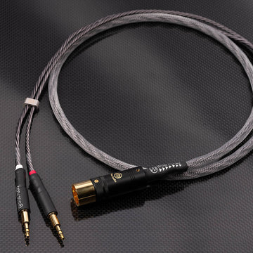 Brise Audio SHIROGANE HP Ultimate - Flagship Silver headphone cable