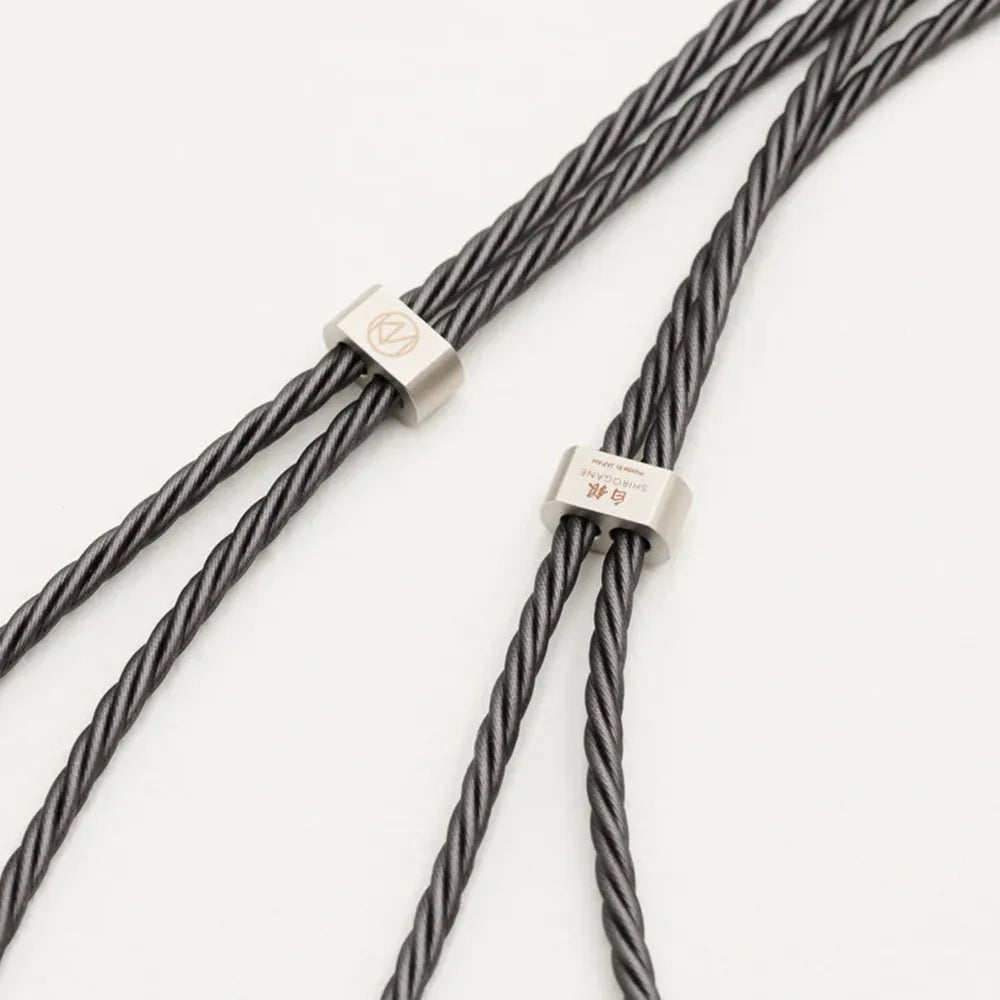 Brise Audio SHIROGANE HP Ultimate - Flagship Silber-Kopfhörerkabel