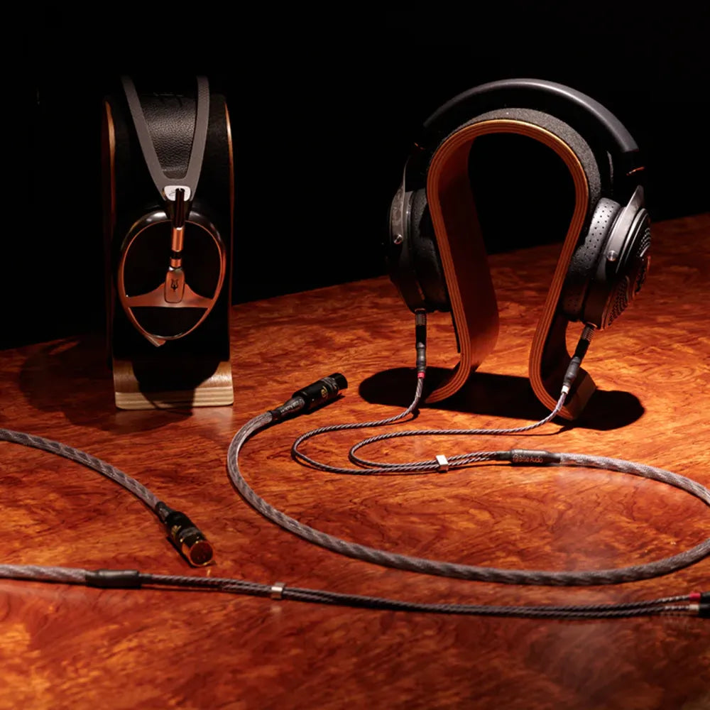 Brise Audio SHIROGANE HP Ultimate - Flagship Silber-Kopfhörerkabel