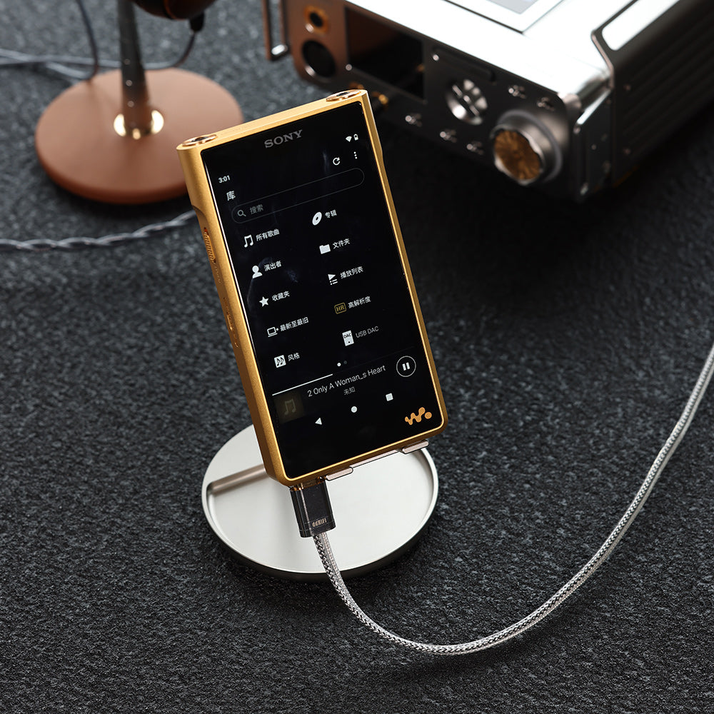 Support de bureau HiFi HS110 pour baladeurs, téléphones, tablettes, etc.