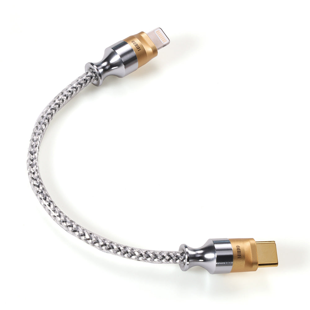 DDHifi MFi07S Lightning to USB-C OTG HiFi Audiophile USB cable