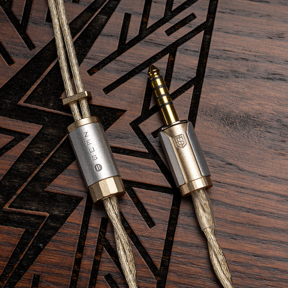 Audio satinato Zeus II - Cavo IEM di punta