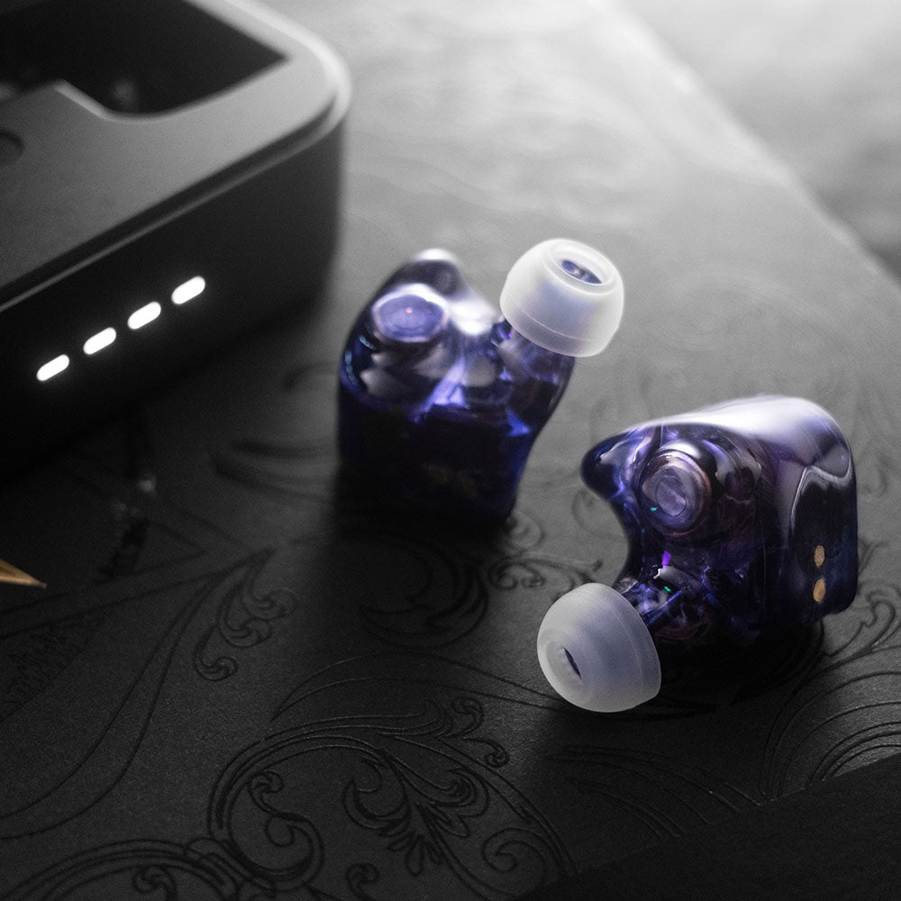Kinera Verdandi sans fil - écouteurs intra-auriculaires quadbrid haut de gamme avec Bluetooth et câble