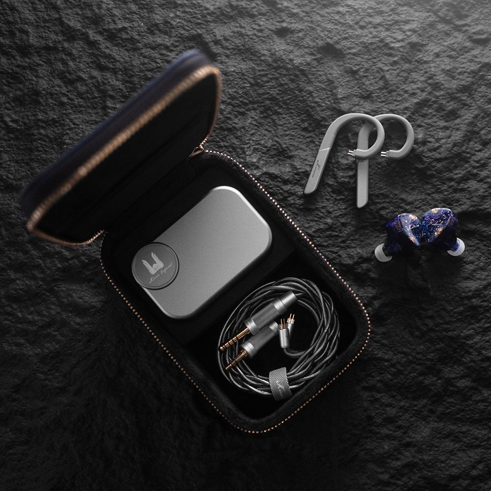 Kinera Verdandi sans fil - écouteurs intra-auriculaires quadbrid haut de gamme avec Bluetooth et câble