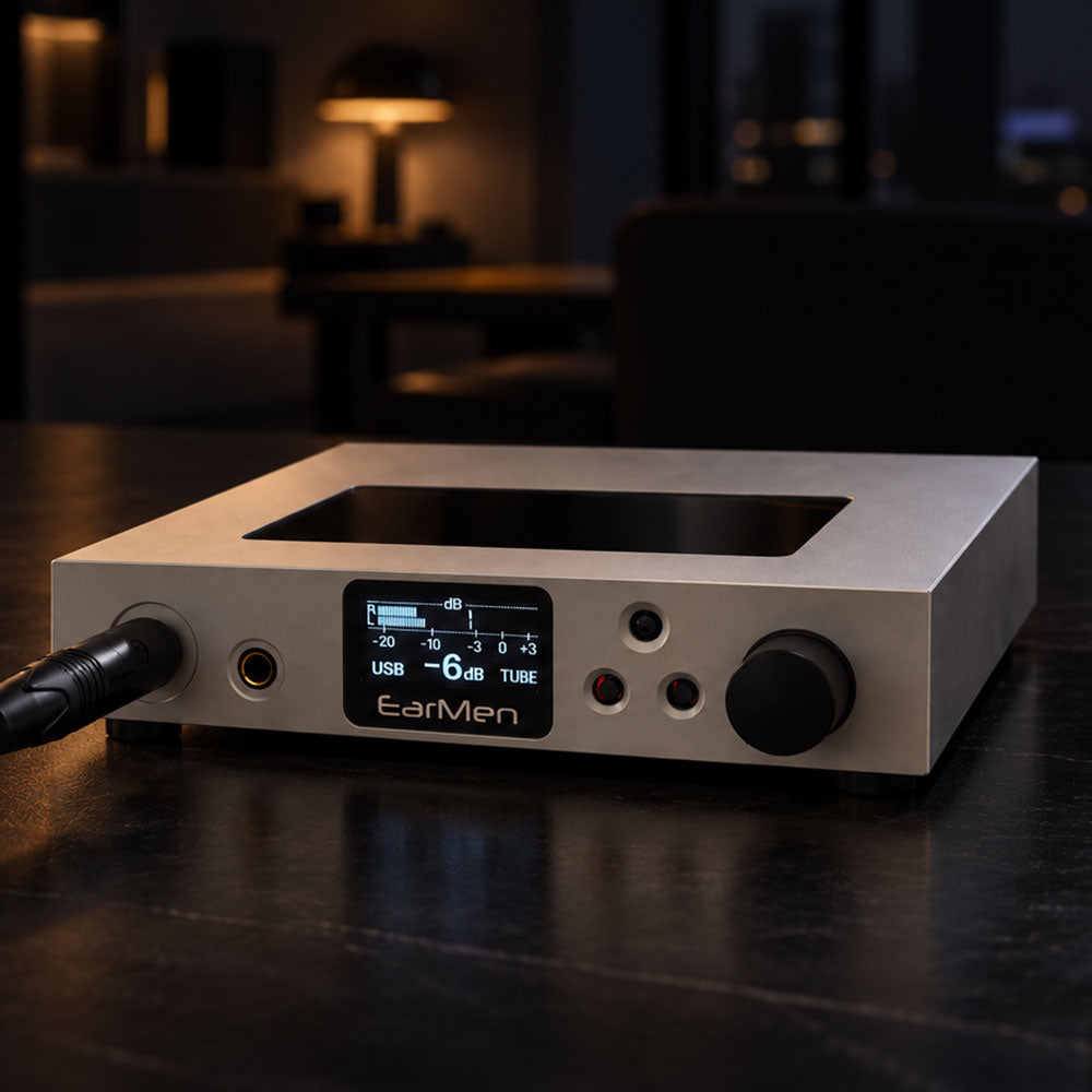 EarMen GLOW - Röhren-DAC – Kopfhörerverstär