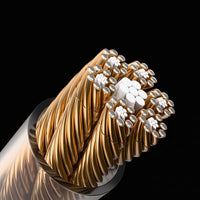 Gold Plated Silver (GPC) - Vergoldetes Silberkabel