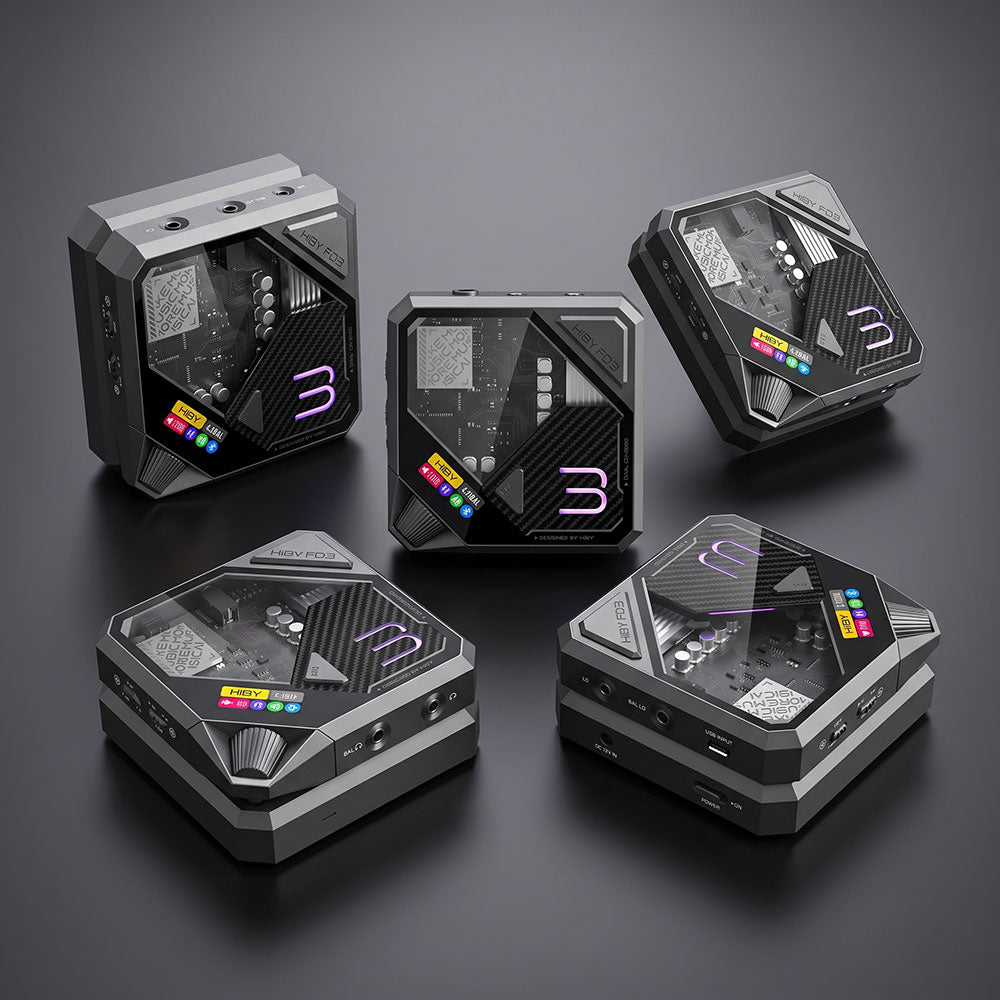 Hiby FD3 II - Mini Desktop DAC/Amp und Gaming-Soundkarte