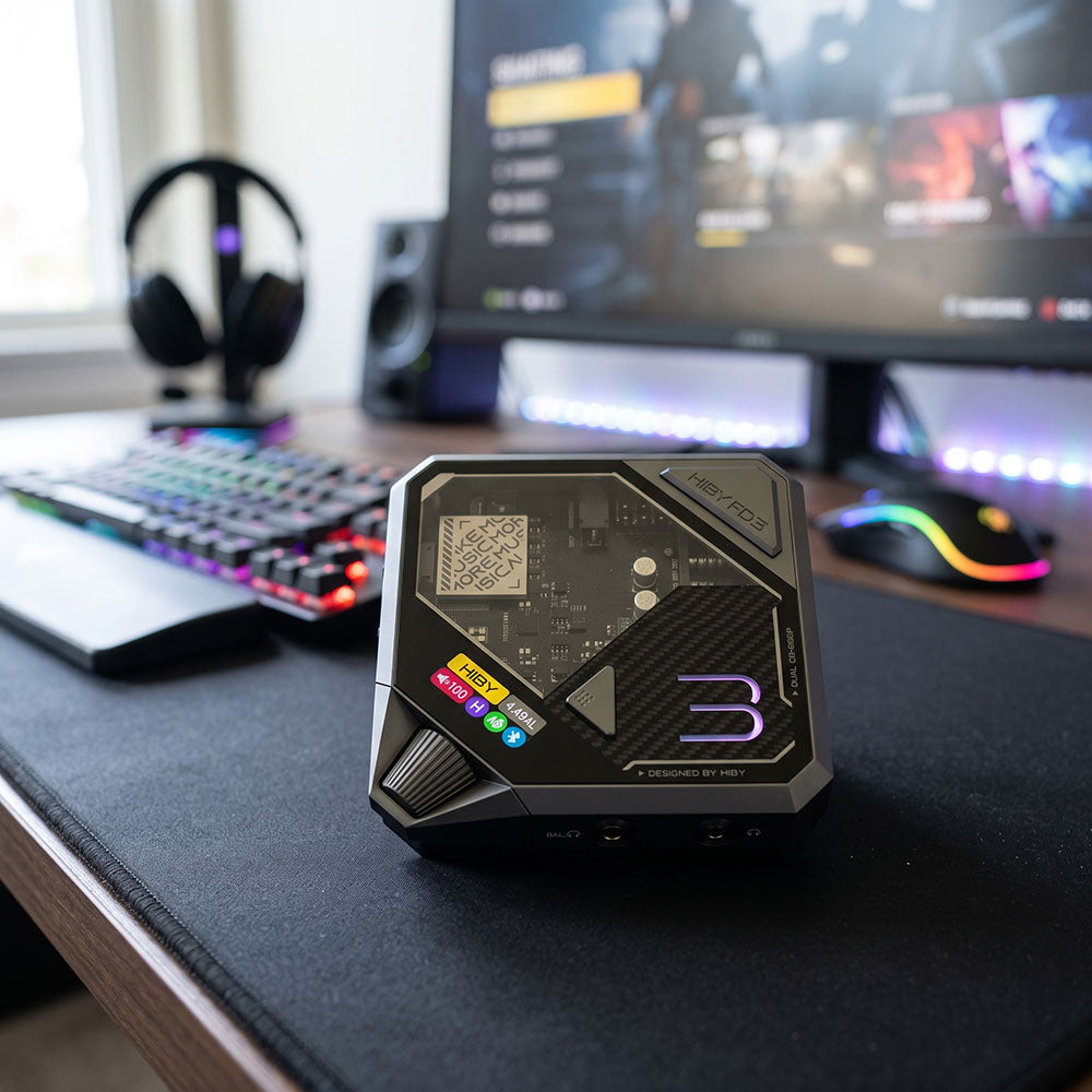 Hiby FD3 II - Mini Desktop DAC/Amp und Gaming-Soundkarte
