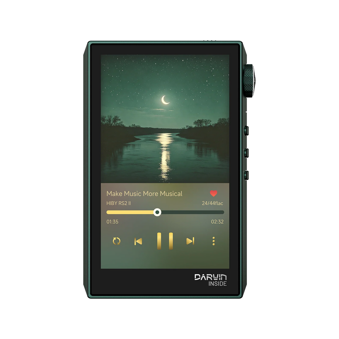 HiBy RS2 II - R2R DAP mit Darwin Architektur