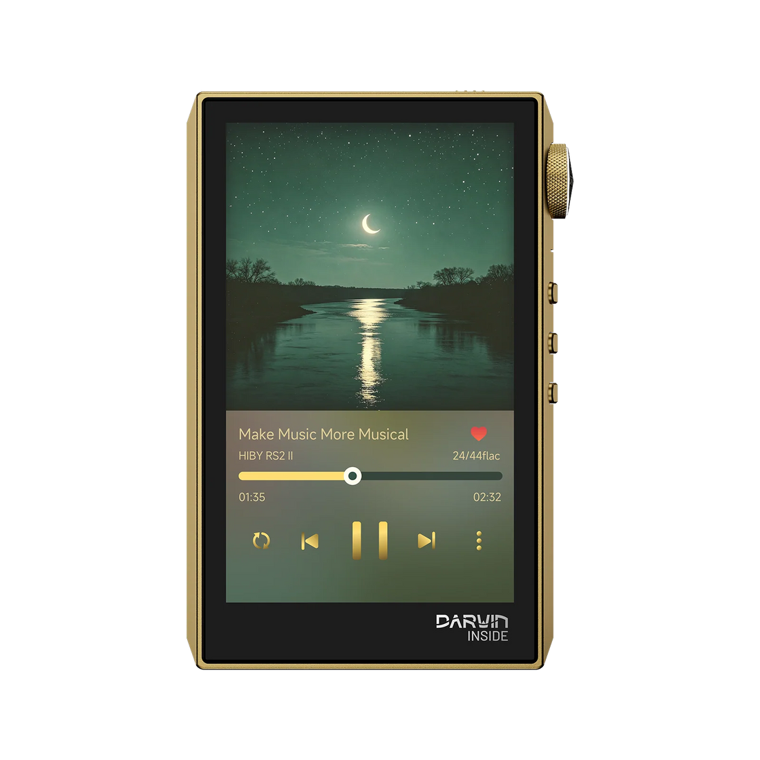HiBy RS2 II - R2R DAP mit Darwin Architektur