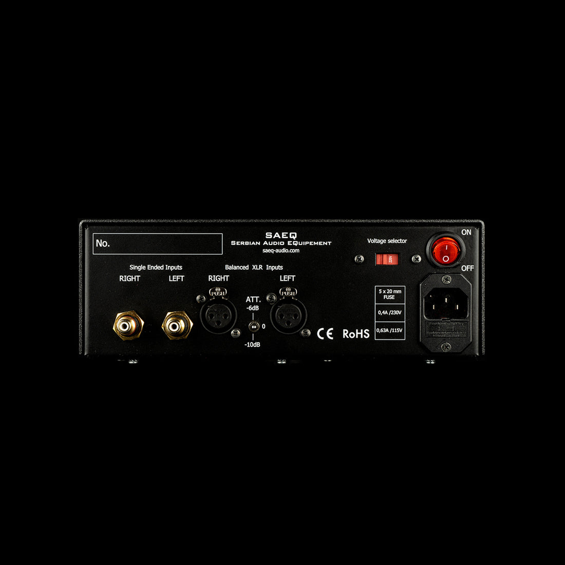 SAEQ Morpheus - Referenz Kopfhörerverstärker