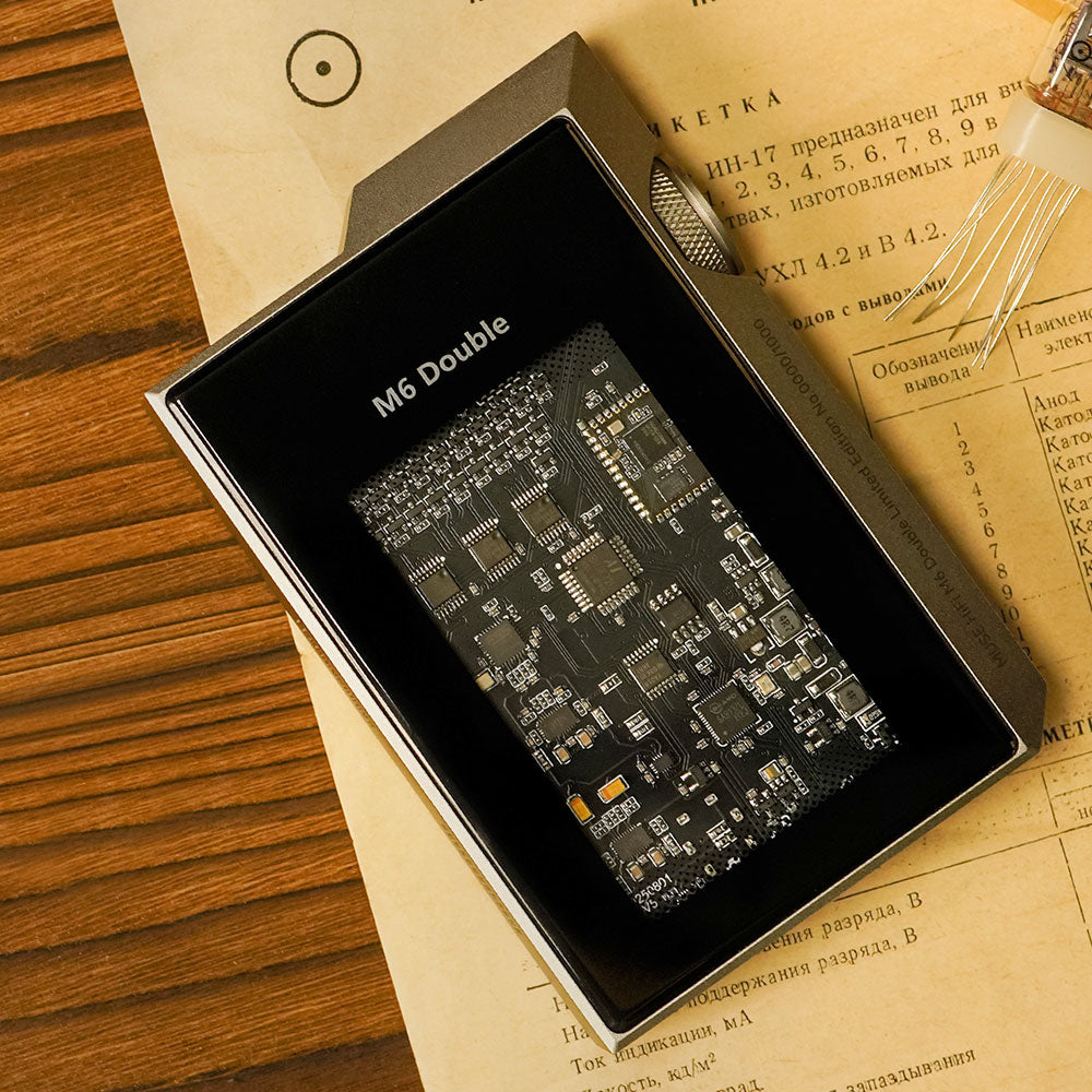 MUSE Hifi M6 Double - Portabler Röhrenverstärker & DAC