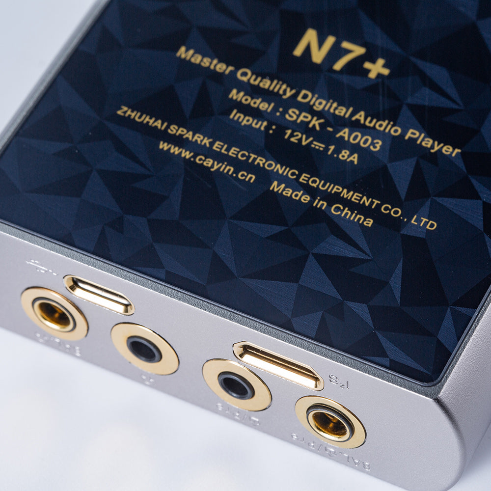 Cayin N7+ DAP with Pure-1-bit DSD DAC – Audio Essence