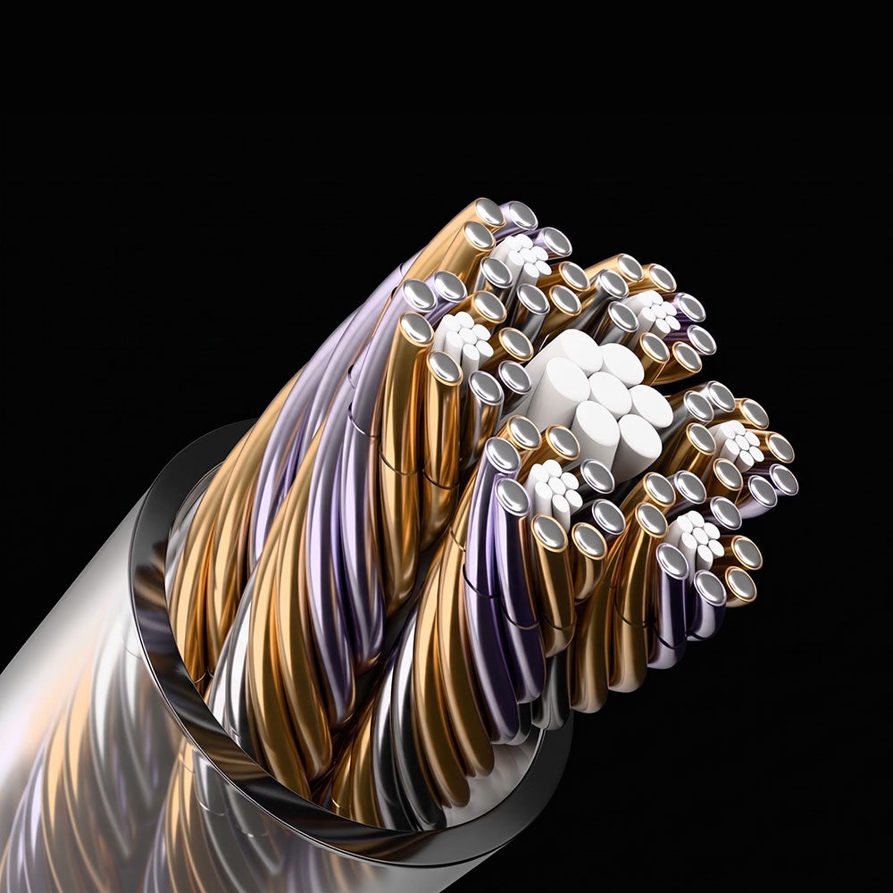 Tri-Silver - Silberkabel mit Gold & Palladium