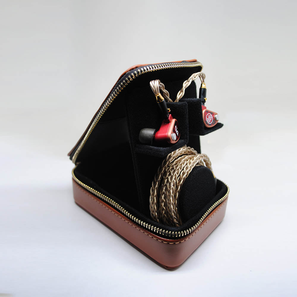 PLUSSOUND Leather Storage Case