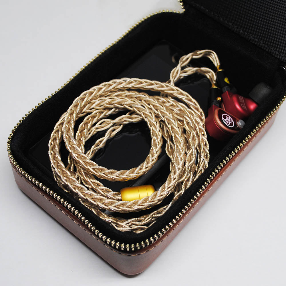 PLUSSOUND Leather Storage Case