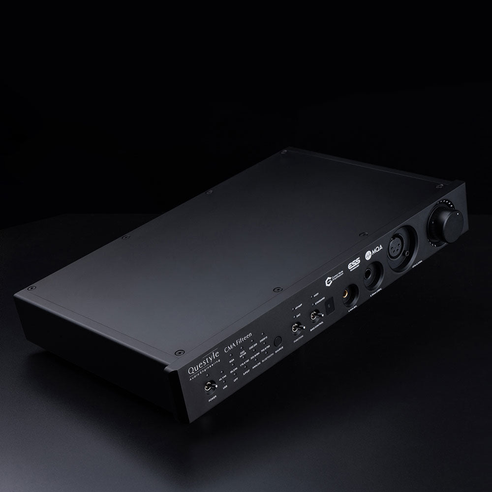 Questyle CMA Fifteen - Amplificateur casque de bureau haut de gamme avec DAC