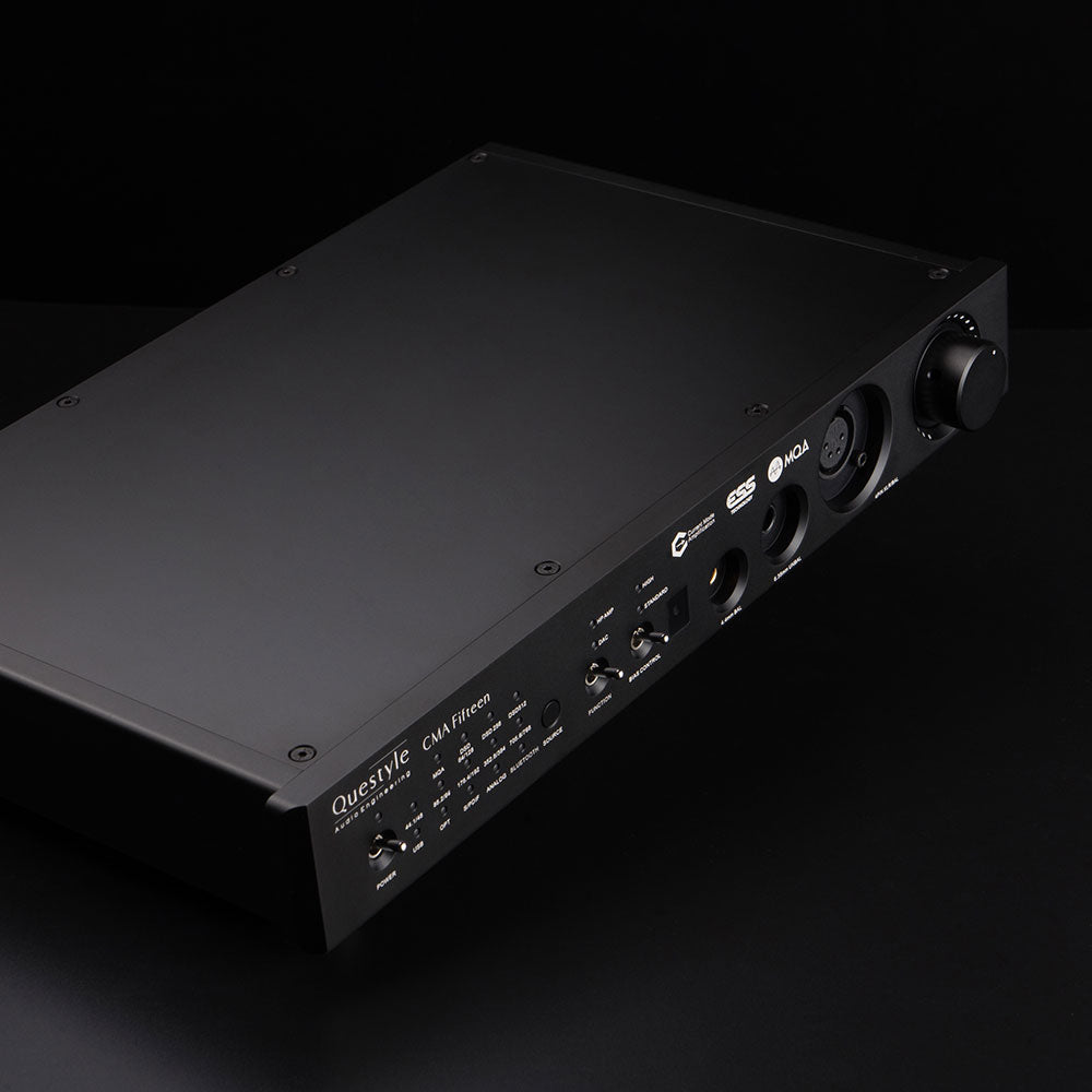 Questyle CMA Fifteen - Amplificateur casque de bureau haut de gamme avec DAC