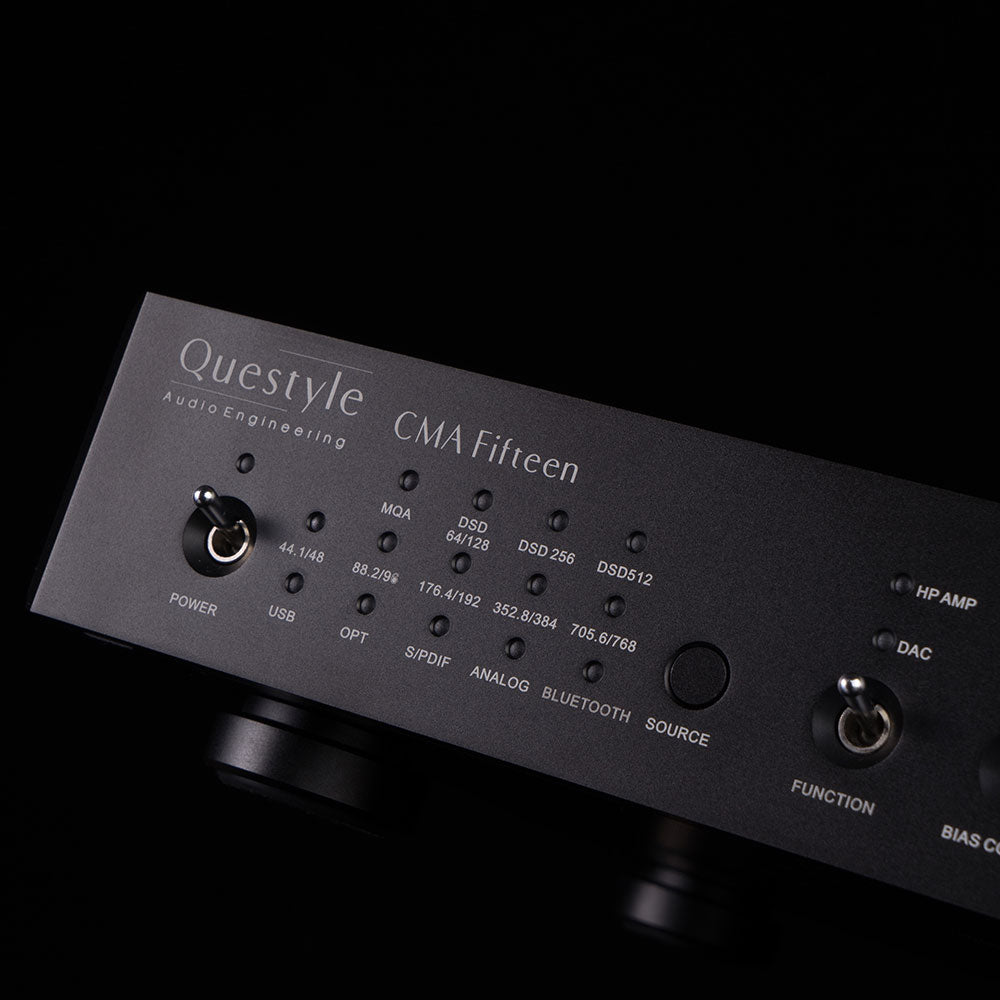 Questyle CMA Fifteen - Amplificateur casque de bureau haut de gamme avec DAC