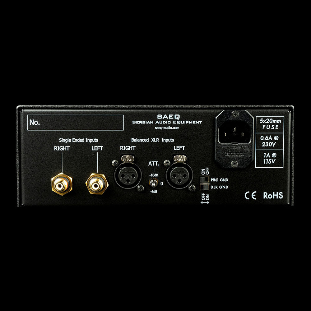 SAEQ PDA-1b Dual-Kopfhörerverstärker