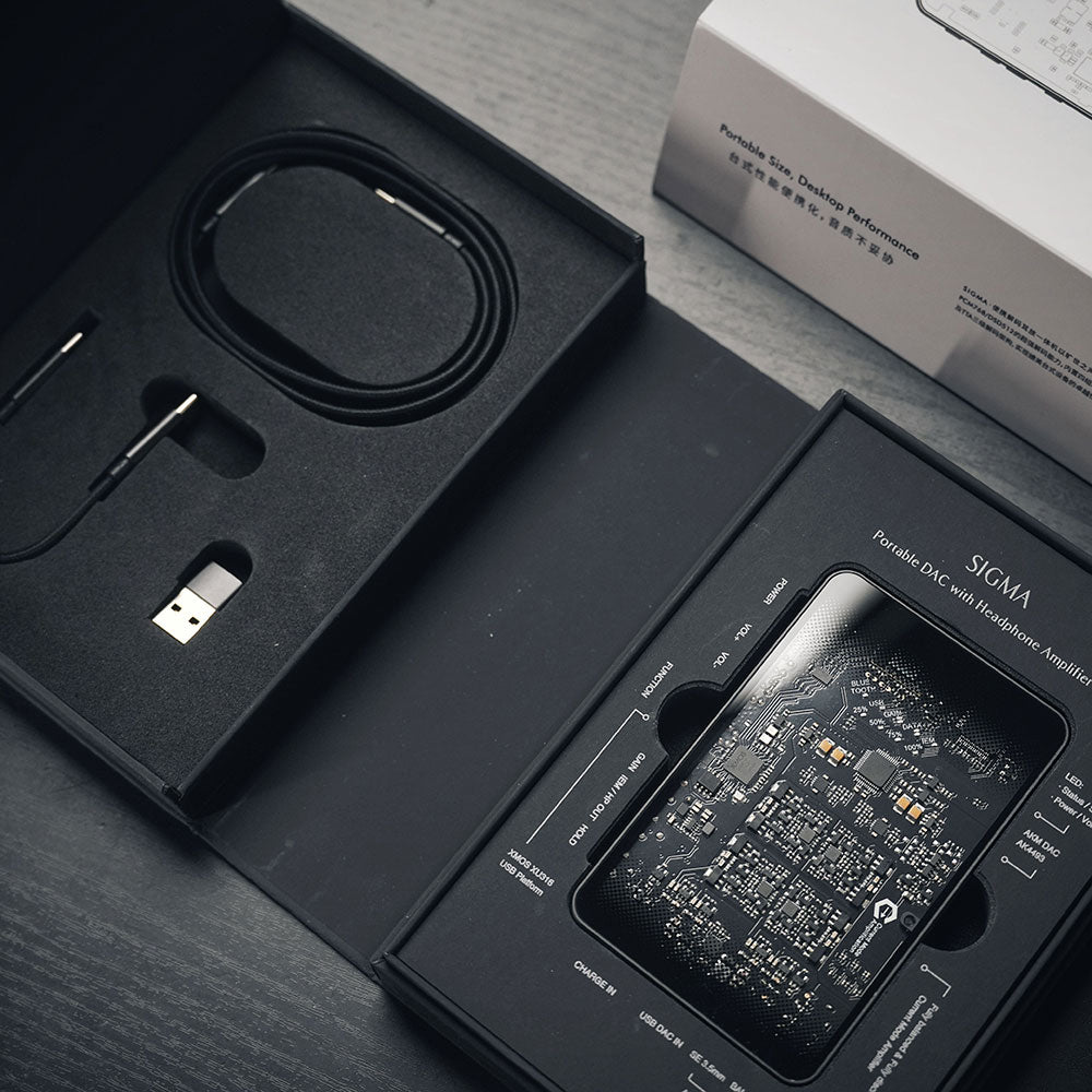 SIGMA DAC portable et amplificateur pour casque