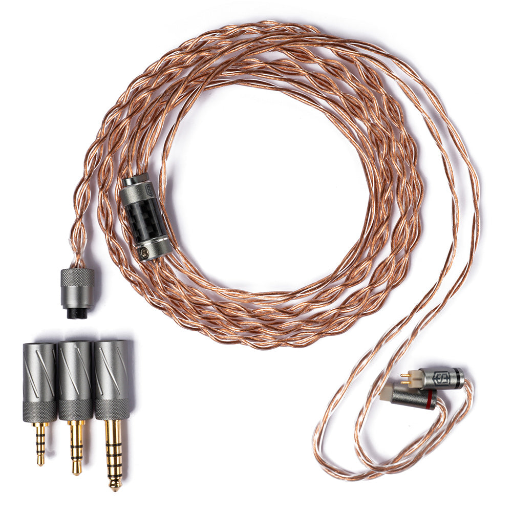 Satin Audio Gaïa II SPE - Kupferkabel mit Wechselsteckern