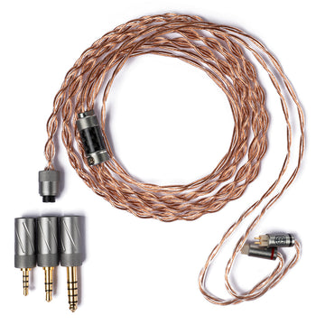 Satin Audio Gaïa II SPE - copper cable with interchangeable plugs