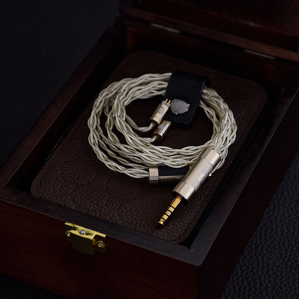 Satin Audio Hera II - Flagship Palladium-Silver-Gold Cable