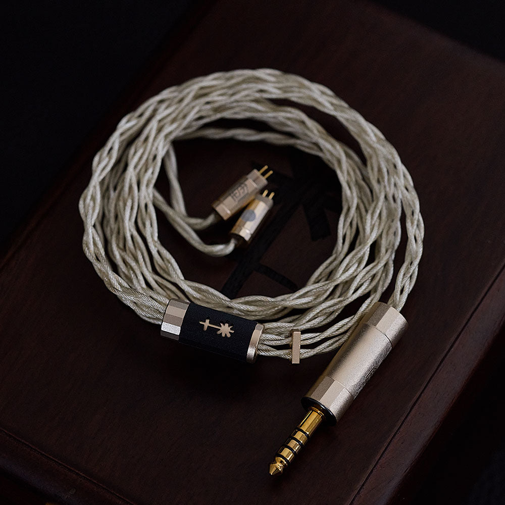 Satin Audio Hera II - Flagship Palladium-Silver-Gold Cable