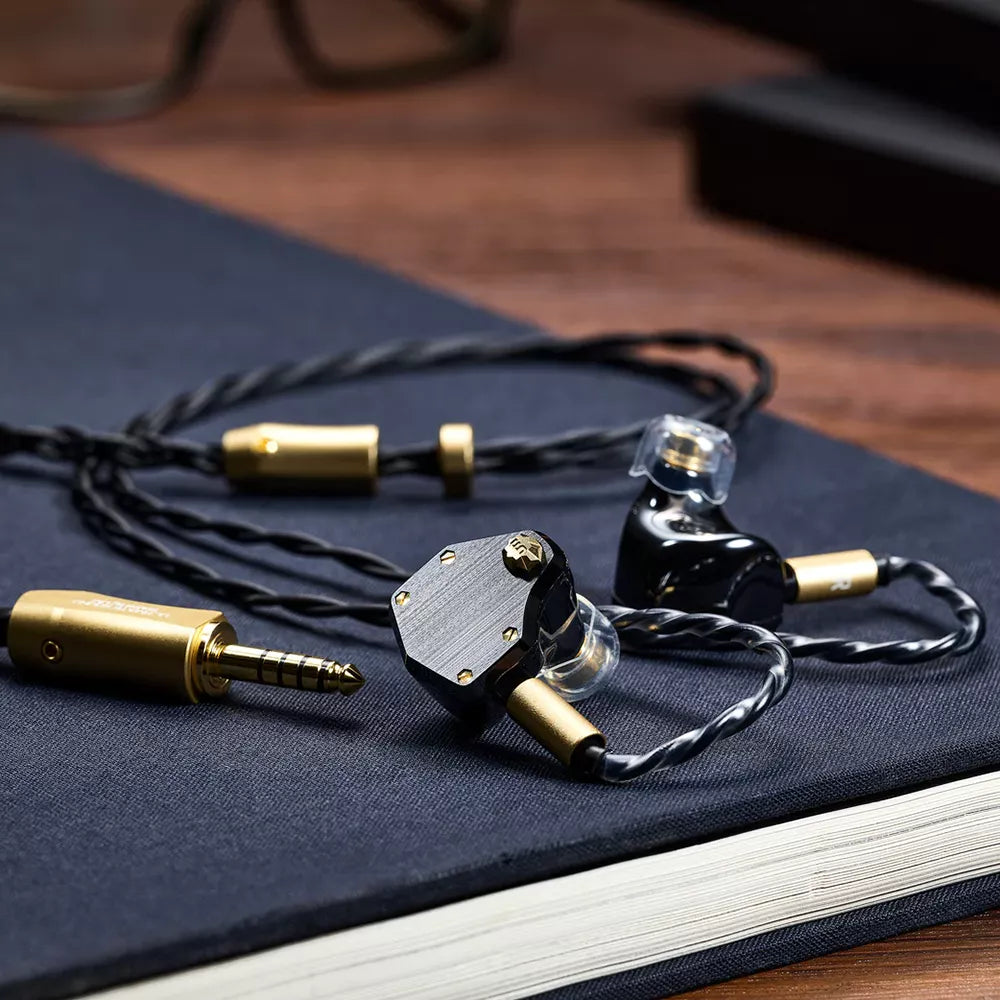 Unique Melody MEST Jet Black - Dual Conduction High-End IEMs