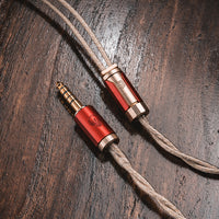 Audio satinato Zeus II - Cavo IEM di punta