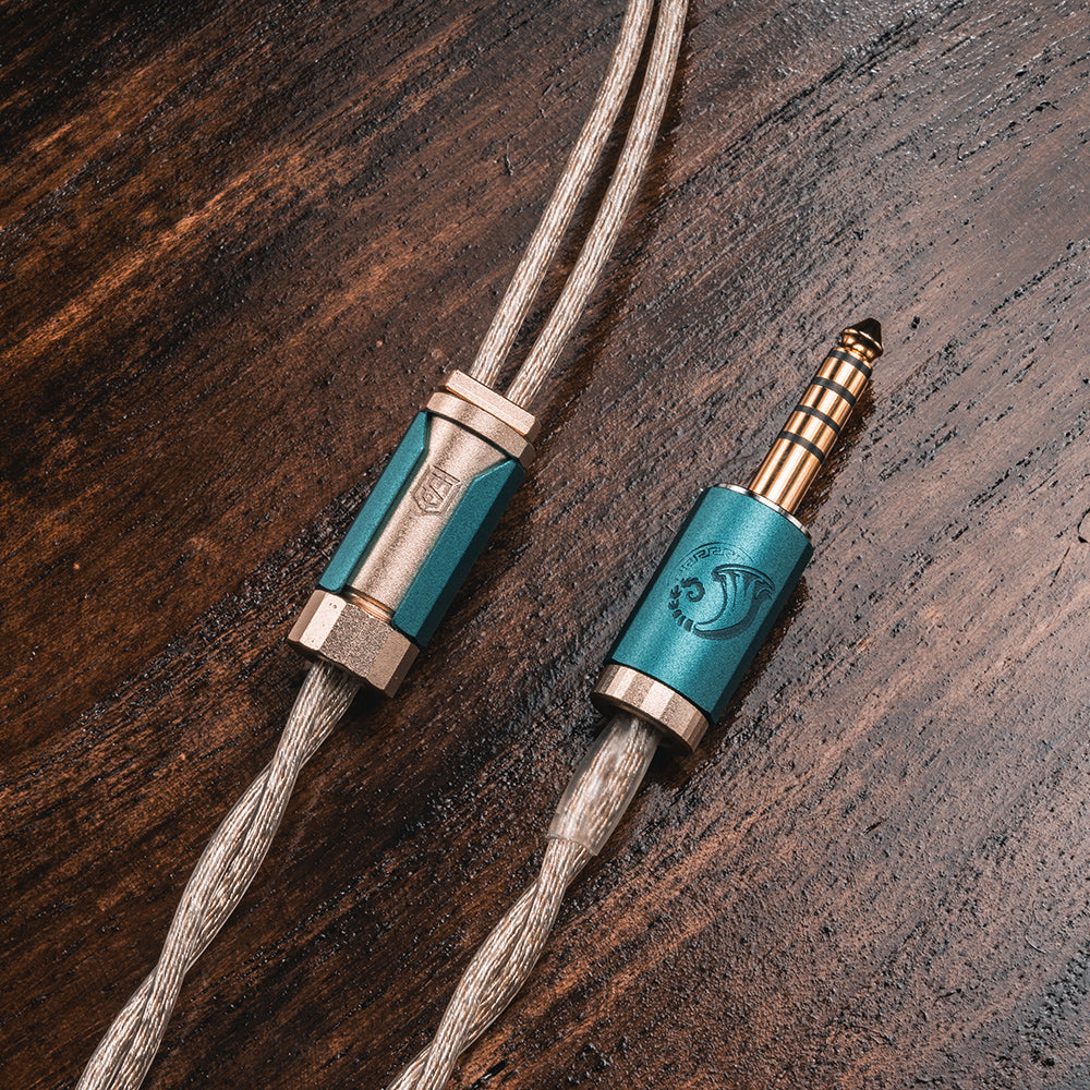 Audio satinato Zeus II - Cavo IEM di punta