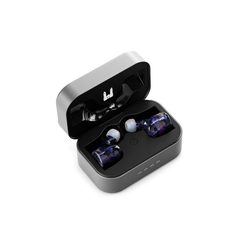 Kinera Verdandi sans fil - écouteurs intra-auriculaires quadbrid haut de gamme avec Bluetooth et câble