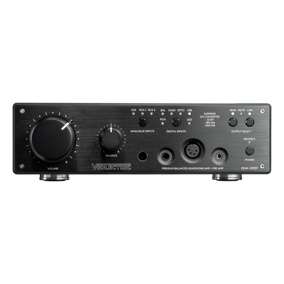 VIOLECTRIC DHA V590² PRO - Premium Kopfhörerverstärker & DAC