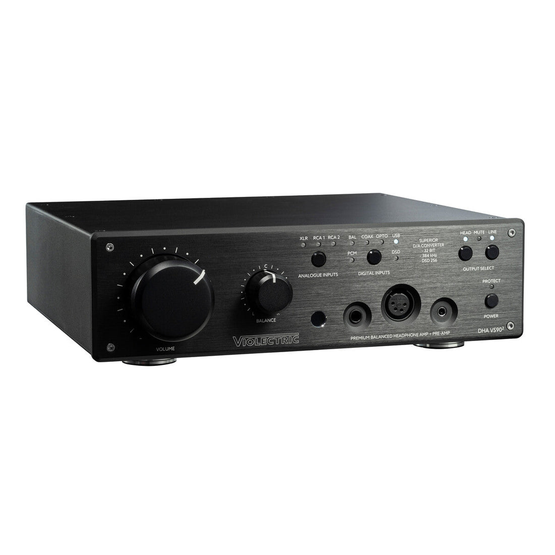 VIOLECTRIC DHA V590² - Premium Kopfhörerverstärker & DAC